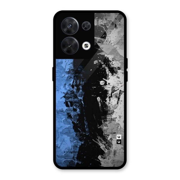 Dark Art Glass Back Case for Oppo Reno8 5G