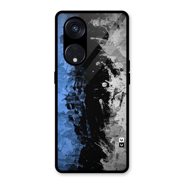 Dark Art Glass Back Case for Reno8 T 5G