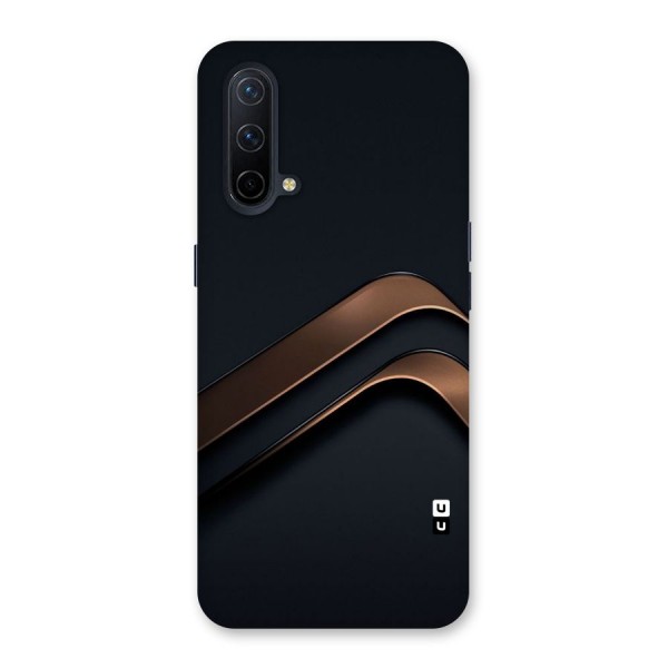 Dark Gold Stripes Back Case for OnePlus Nord CE 5G
