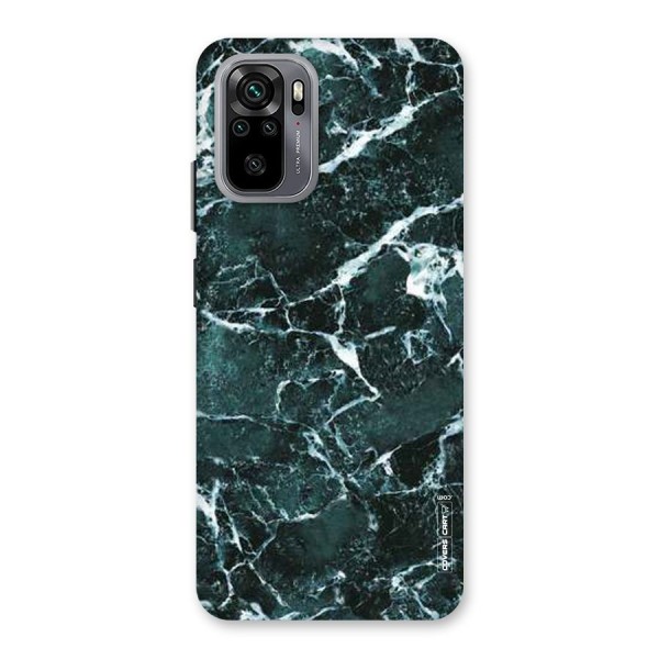 Dark Green Marble Back Case for Redmi Note 10