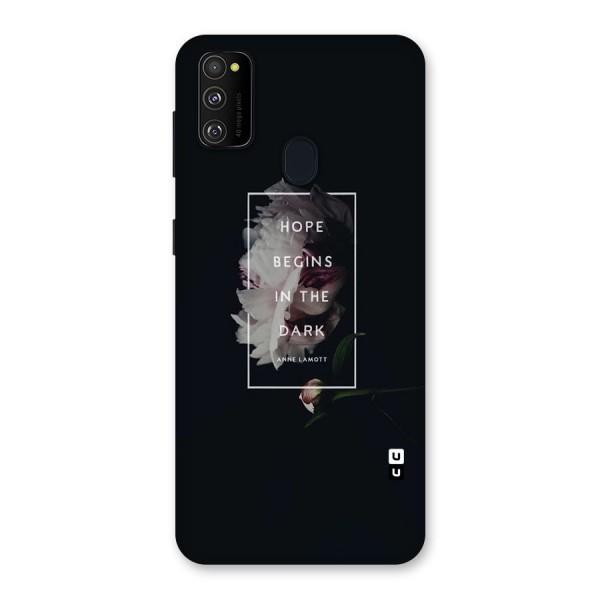 Dark Hope Back Case for Galaxy M30s