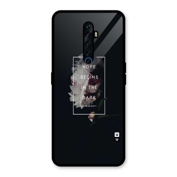 Dark Hope Glass Back Case for Oppo Reno2 Z