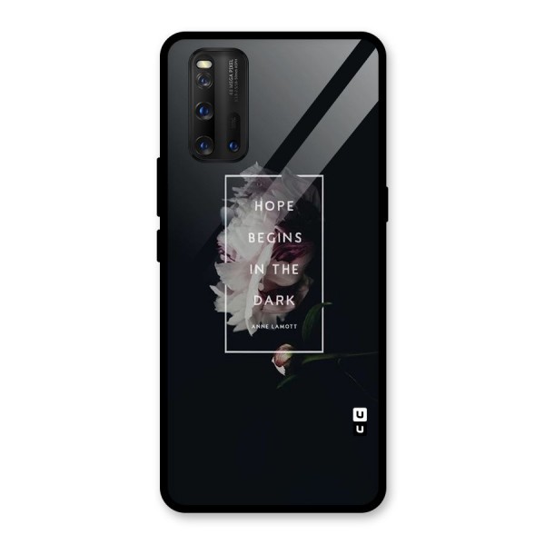 Dark Hope Glass Back Case for Vivo iQOO 3