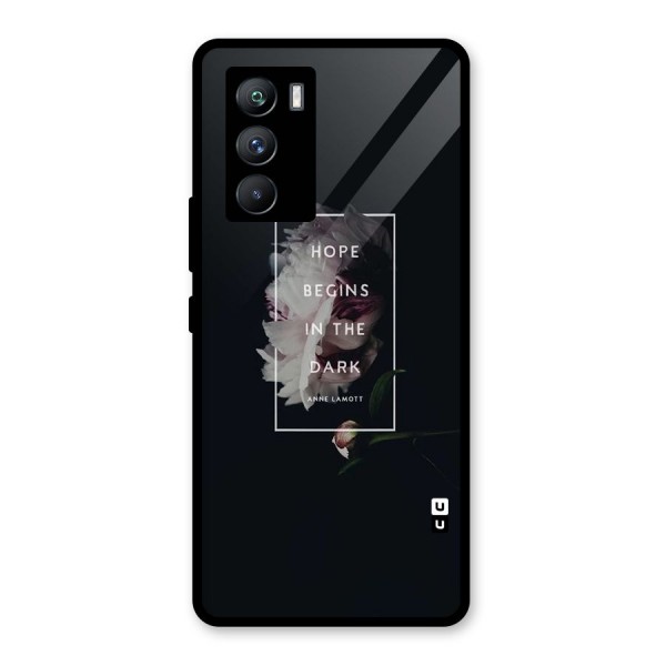 Dark Hope Glass Back Case for Vivo iQOO 9 SE