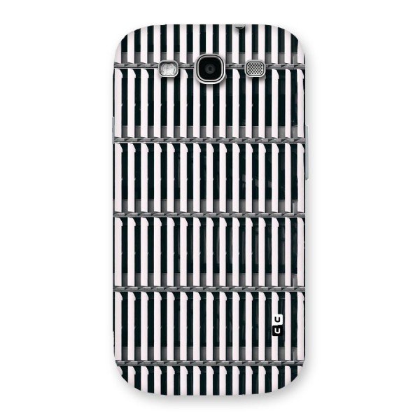 Dark Lines Pattern Back Case for Galaxy S3 Neo