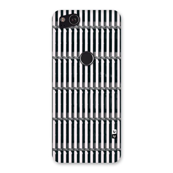 Dark Lines Pattern Back Case for Google Pixel 2