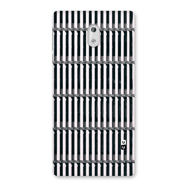 Dark Lines Pattern Back Case for Nokia 3