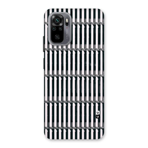 Dark Lines Pattern Back Case for Redmi Note 10