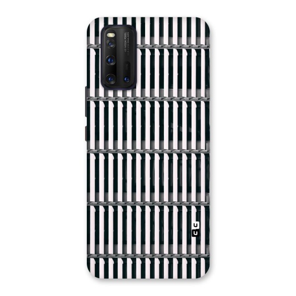 Dark Lines Pattern Back Case for Vivo iQOO 3