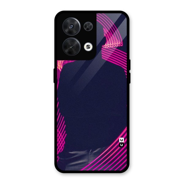 Dark Night DJ Glass Back Case for Oppo Reno8 5G