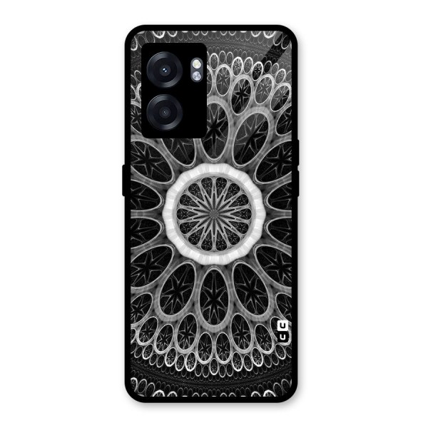 Dark Pattern Art Glass Back Case for Oppo K10 (5G)