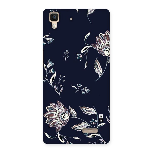 Dark Petals Back Case for Oppo R7