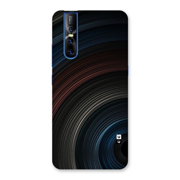 Dark Shade Swirls Back Case for Vivo V15 Pro