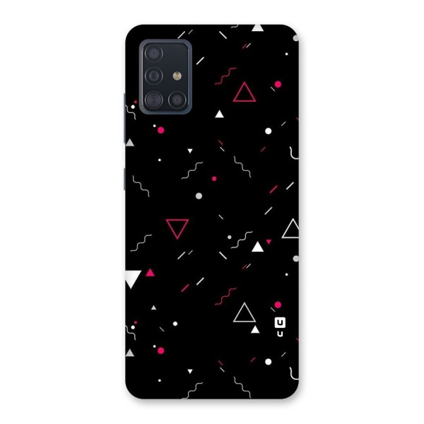 Dark Shapes Design Back Case for Galaxy A51