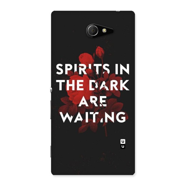 Dark Spirits Back Case for Sony Xperia M2