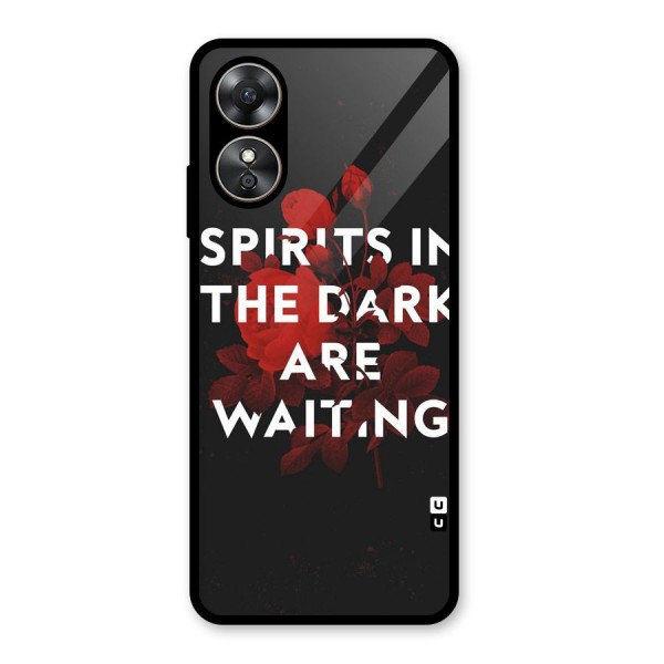 Dark Spirits Glass Back Case for Oppo A17