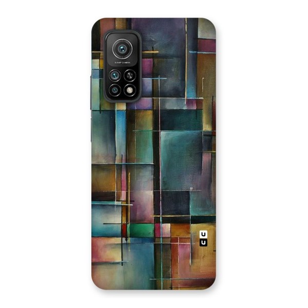 Dark Square Shapes Back Case for Mi 10T Pro 5G