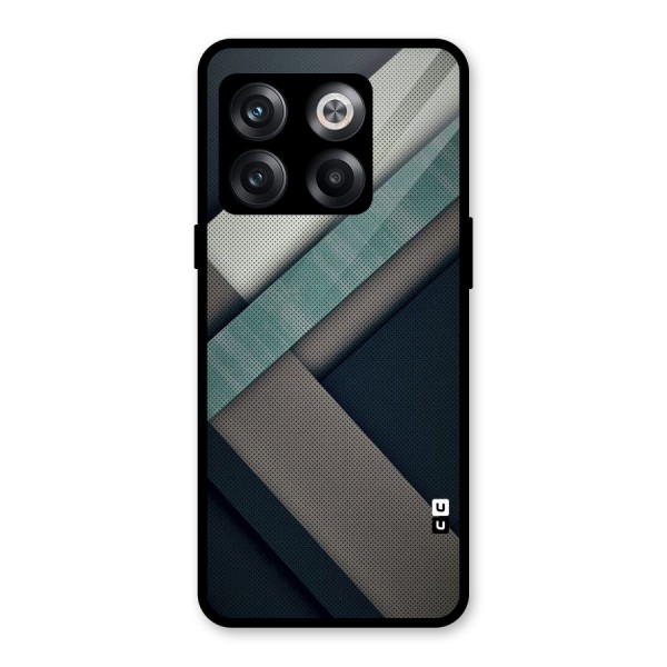 Dark Stripes Glass Back Case for OnePlus 10T