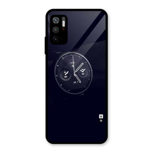 Dark Watch Glass Back Case for Poco M3 Pro 5G