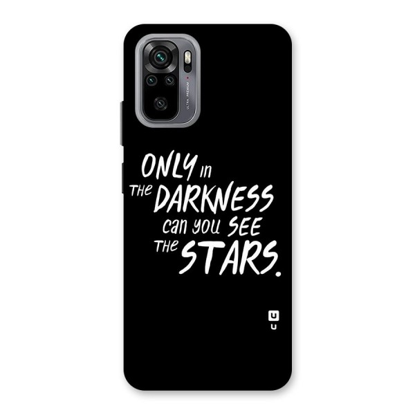 Darkness and the Stars Back Case for Redmi Note 10