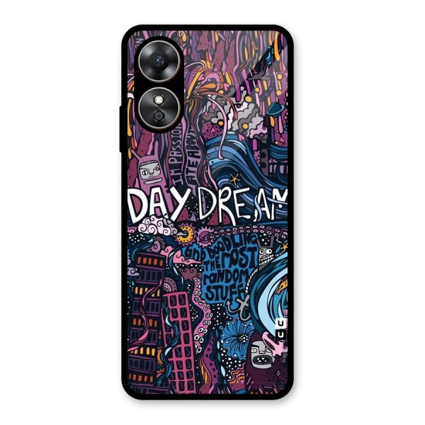 Daydream Design Glass Back Case for Oppo A17