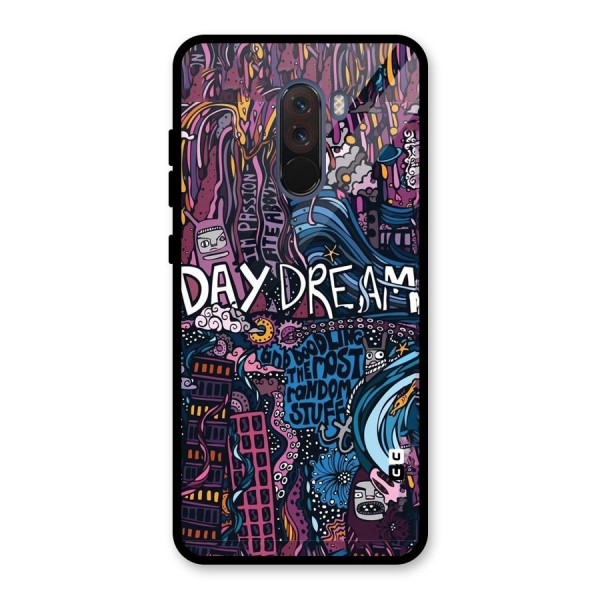 Daydream Design Glass Back Case for Poco F1