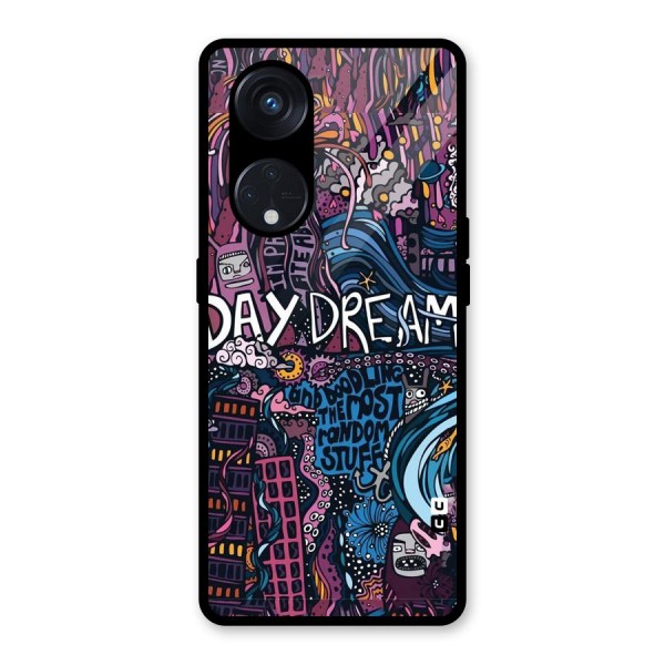 Daydream Design Glass Back Case for Reno8 T 5G