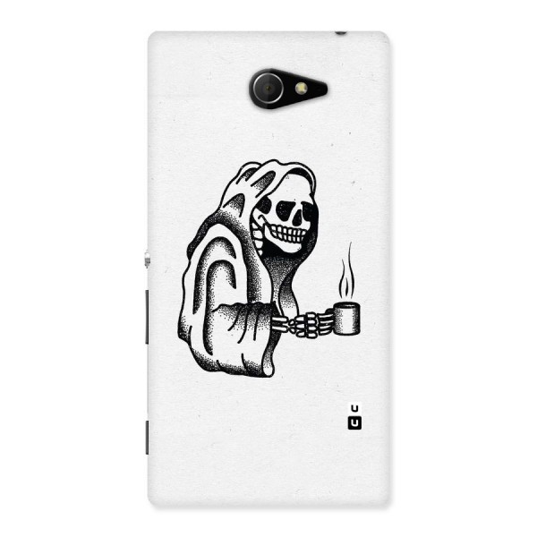 Dead But Coffee Back Case for Sony Xperia M2