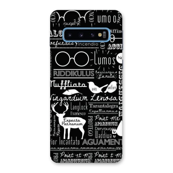 Deer Key Spell Back Case for Galaxy S10