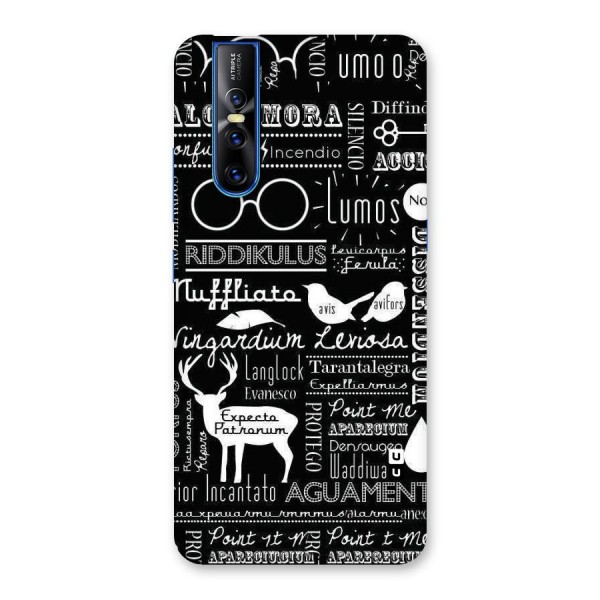 Deer Key Spell Back Case for Vivo V15 Pro