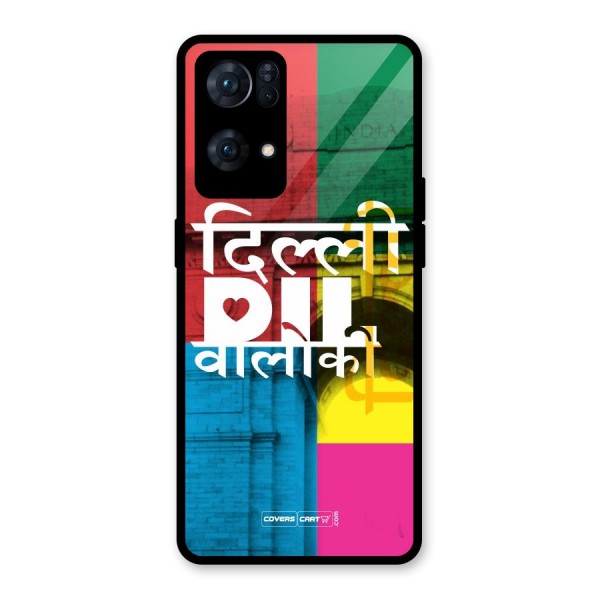 Delhi Citystyle Glass Back Case for Oppo Reno7 Pro 5G