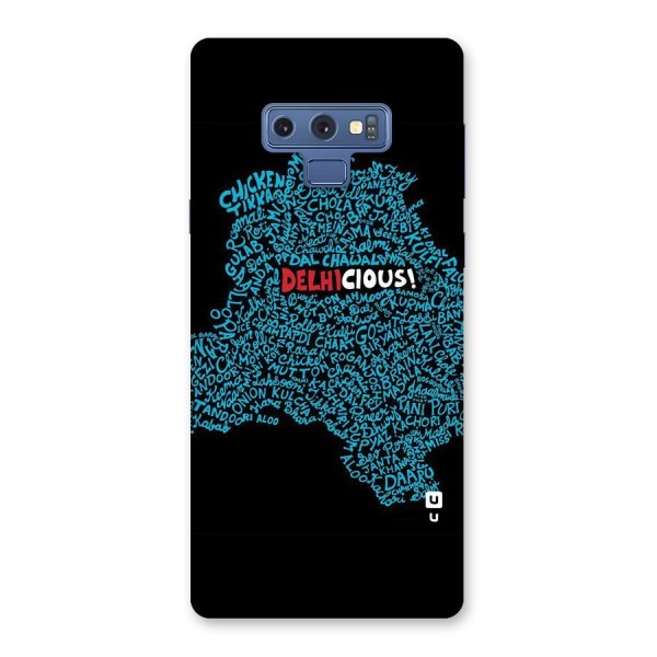 Delhicious Back Case for Galaxy Note 9