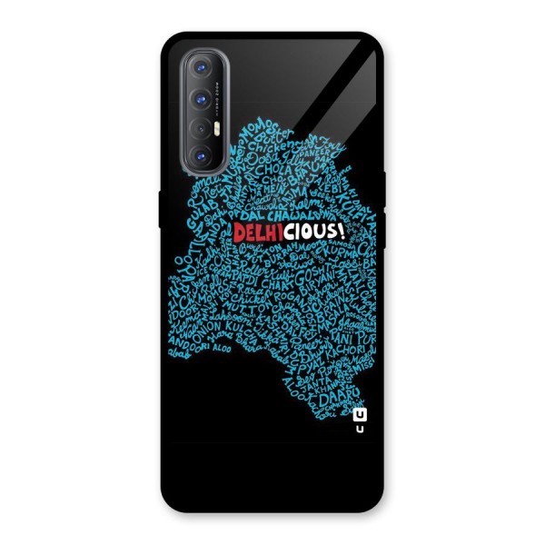 Delhicious Glass Back Case for Oppo Reno3 Pro