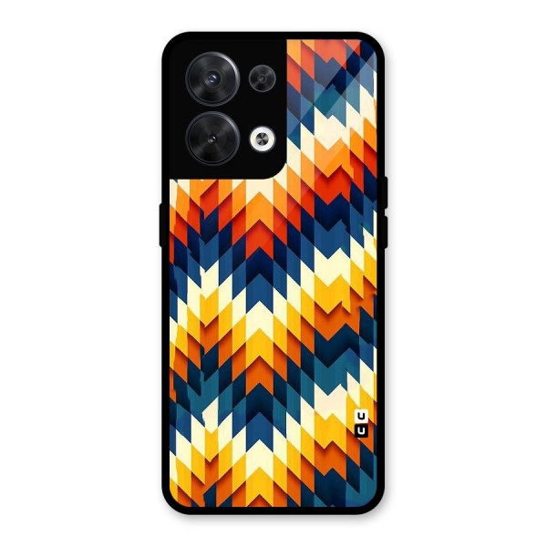 Delightful Design Glass Back Case for Oppo Reno8 5G