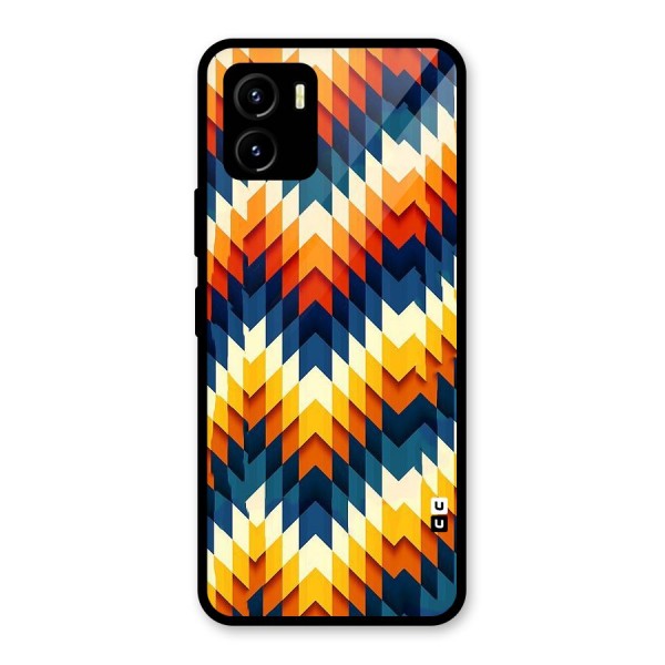 Delightful Design Glass Back Case for Vivo Y15s