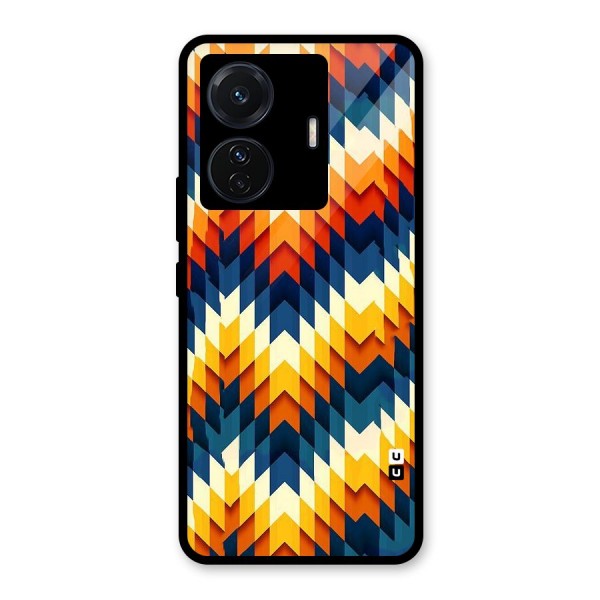 Delightful Design Glass Back Case for Vivo iQOO Z6 Pro