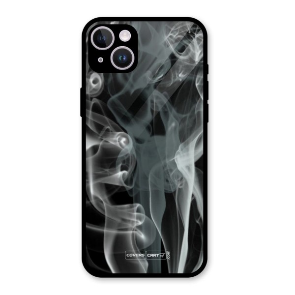 Dense Smoke Glass Back Case for iPhone 14 Plus