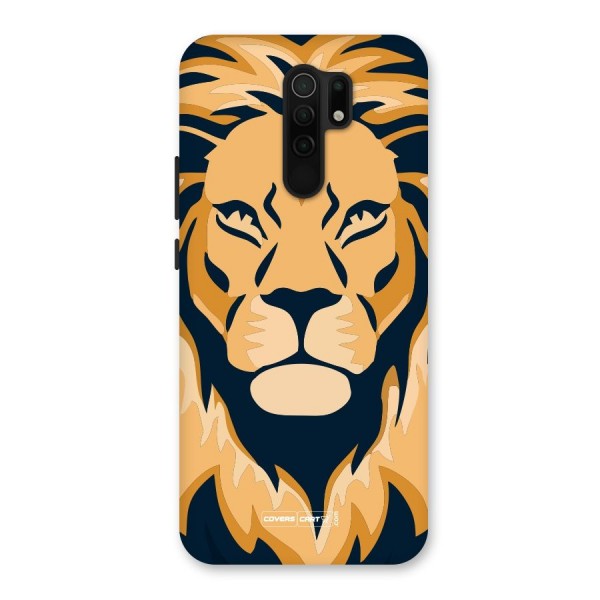 Designer Lion Back Case for Poco M2