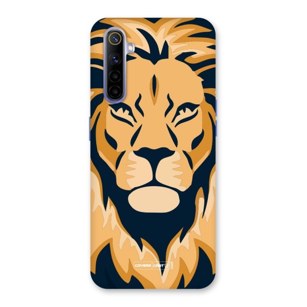 Designer Lion Back Case for Realme 6