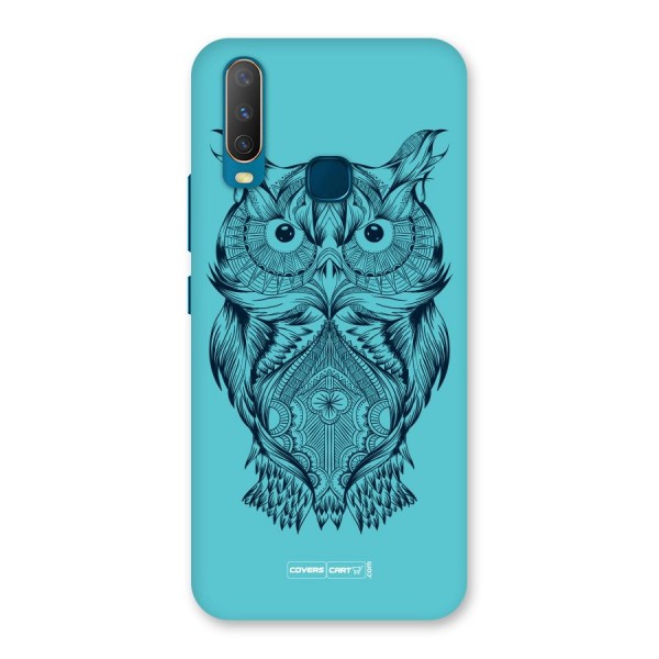 Designer Owl Back Case for Vivo Y15