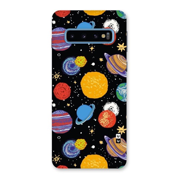 Designer Planets Back Case for Galaxy S10