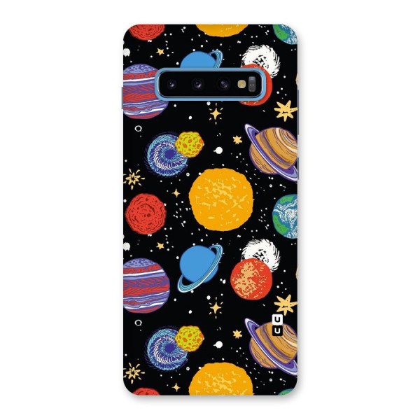 Designer Planets Back Case for Galaxy S10 Plus