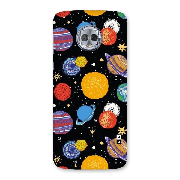 Designer Planets Back Case for Moto G6