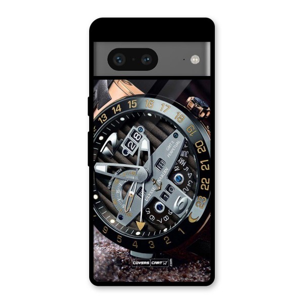 Designer Stylish Watch Glass Back Case for Google Pixel 7