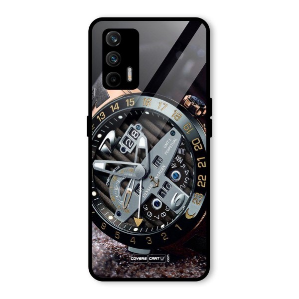 Designer Stylish Watch Glass Back Case for Realme GT 5G