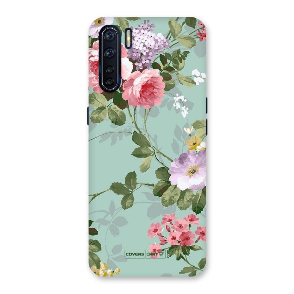 Desinger Floral Back Case for Oppo F15