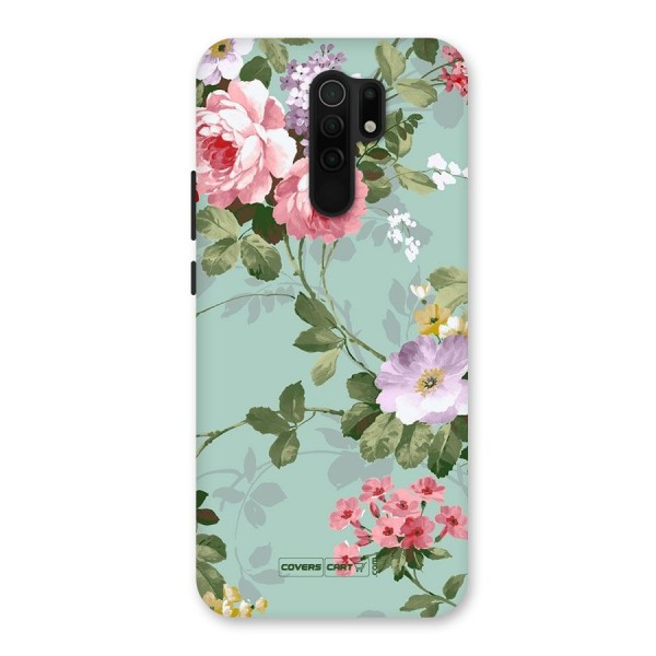 Desinger Floral Back Case for Redmi 9 Prime