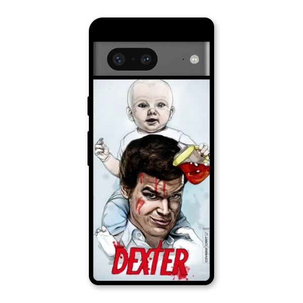 Dexter Artwork Glass Back Case for Google Pixel 7