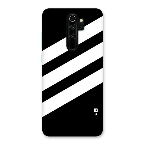 Diagonal Classic Stripes Back Case for Redmi Note 8 Pro