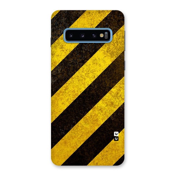 Diagonal Road Pattern Back Case for Galaxy S10